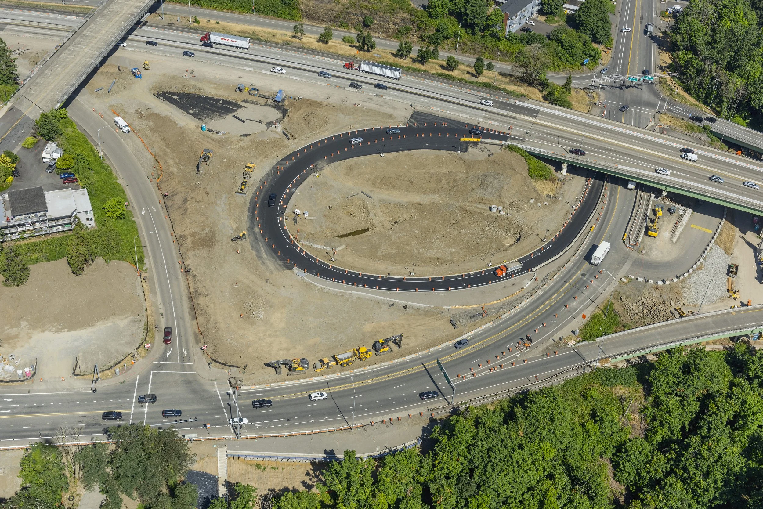 Summertime closures and detours to make way for a new roundabout